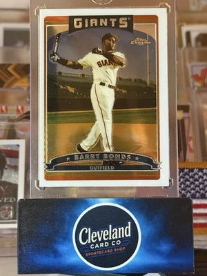 2006 TOPPS CHROME #50 BARRY BONDS - Image 1 of 3