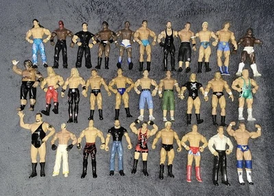 Lote de 30 figuras de acción WWE Jakks Pacific 2003-2007 Foto 1 de 4