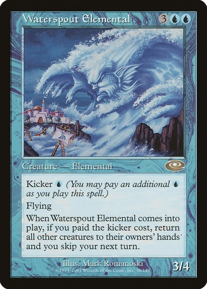 Waterspout Elemental 38 LP Normal Planeshift MTG EN - Image 1 of 1