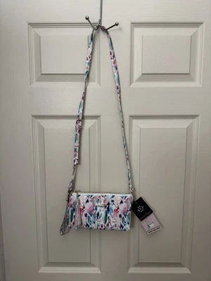 New Nanette Lepore Crossbody/Wristlet Floral Print Bag - Image 1 of 4