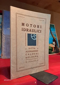 Motori Idraulici costruiti da Ditta ALESSANDRO CALZONI - BOLOGNA / Gennaio 1913 - Imagen 1 de 5