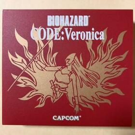 CÓDIGO DE RIESGO BIOLÓGICO DreamCast: Verónica con placa de metal importación de Japón DC Resident Evil