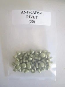 AN470AD5-4 Vollniete 5/32 x 1/4" Aluminium Alt. nach MS20470AD5-4 - 50 Stück - Bild 1 von 4