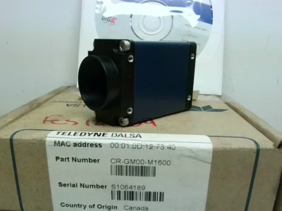 Teledyne DALSA CR-GM00-M1600 Small Compact GigE Vision Camera - New In Box - Image 1 of 4