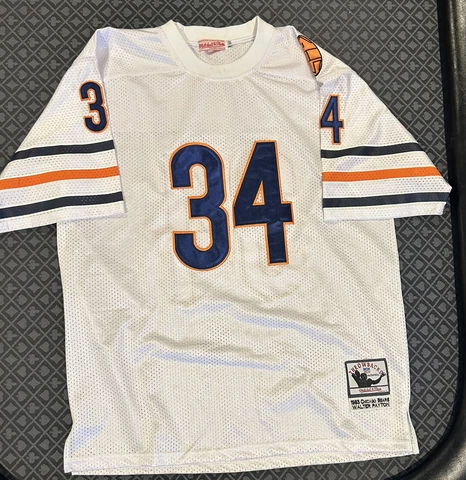 Walter Payton Chicago Bears 1983 Mitchell & Ness Jersey Size 52 Nice Cover