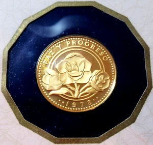 Panama 1978 One Hundred Balboa 8.16 grams Proof Gold Coin Dove Orchid - Picture 1 of 4