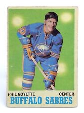 1969-70 Phil Goyette #127 Buffalo Sabres Center OPC O-Pee-Chee Hockey Card H450