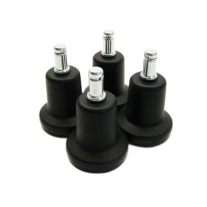 Glockenförmige Rollrolle Stuhlrollen stationär Ersatz Konverter Gleiter - Bild 1 von 5