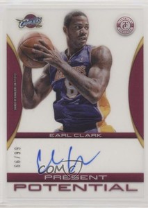 2013 Totally Certified Present Potential Signatures /99 Earl Clark #PP-EC Auto