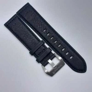 22mm Timberland Genuine Leather Men’s Watch Band strap - Picture 1 of 5