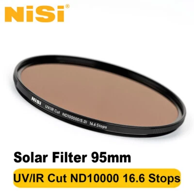 NiSi ND100000(5.0) Solar Filter Pro Nano UV/IR Cut 16.6 Stops 95mm UV ND Filter  - Image 1 of 4