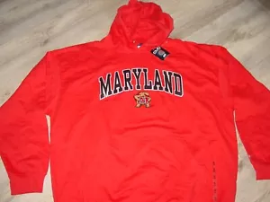 UMD MARYLAND TERRAPINS TERPS EMBROIDERED Sweatshirt NEW XXLarge XXL 2XL - Picture 1 of 9