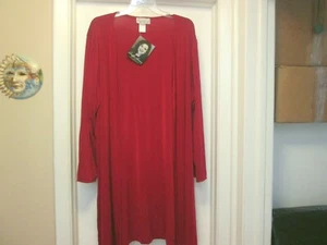 Carolyn Strauss 2 Piece Red Set Size 2X New With Tag  - Picture 1 of 6
