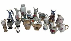 26 Small Vintage Pitchers Various Sizes 16 From Japan Meiwa Nikko Taiwan - Picture 1 of 19
