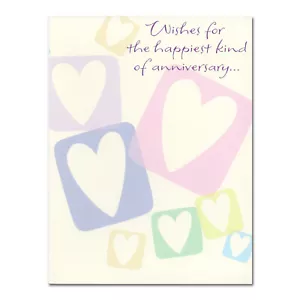 Simple ANNIVERSARY Card FOR COUPLE by American Greetings + Envelope - Picture 1 of 5