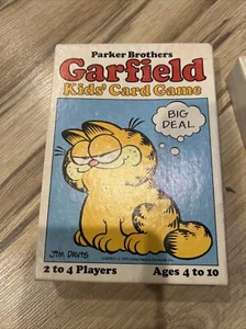 1978 Vintage Garfield Kinder Kartenspiel ""Big Deal"" Nr. 716 Parker Bros komplett - Bild 1 von 4