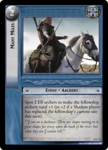 Líneas de sangre LOTR TCG muchas millas (13C21) - Imagen 1 de 1