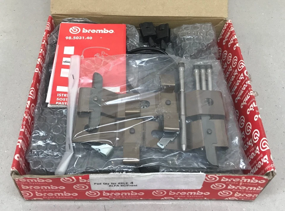 Orig. Pastillas de freno delanteras BREMBO Alfa Romeo 8C 980920046 Foto 1 de 1