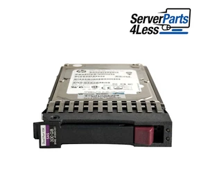 493083-001 HP 300GB 3G SAS 10K DP HDD 492620-B21 - Imagen 1 de 5
