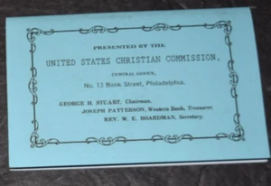 "ROLL CALL - Who Will Answer," US Cristain Commission Reproduction Booklet, New - Picture 1 of 3