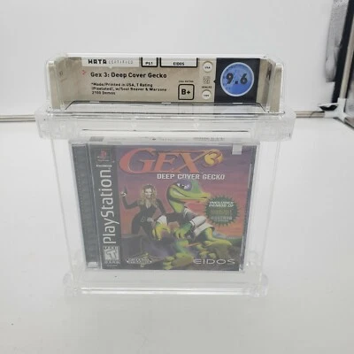 PLAYSTATION 1 - GEX 3: DEEP COVER GECKO New SEALED PS1 Wata 9.6 B+ - Image 1 of 4