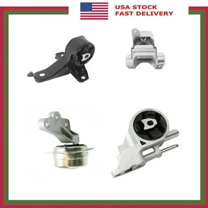 4PCS Engine Motor & Auto Trans Mount For Chevrolet Malibu 2.4L 4 Speed 2008-2010 - Picture 1 of 9