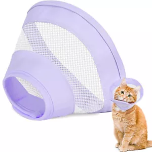 Pet Dog Cat Anti-lick Elizabethan Protective Collar Cone Wound Healing Recovery - Picture 1 of 15