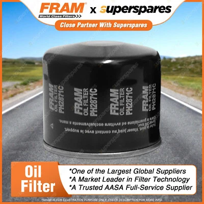 Fram Oil Filter for Ford Laser KA KB KC KE KF KH TX3 KJ KL KM KN Height 74mm - image 1 of 2