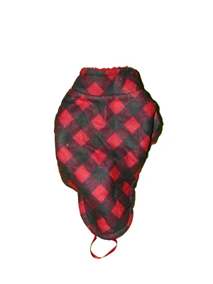 Luvgear Red Flannel Dog Jacket Small/Medium New - Image 1 of 2