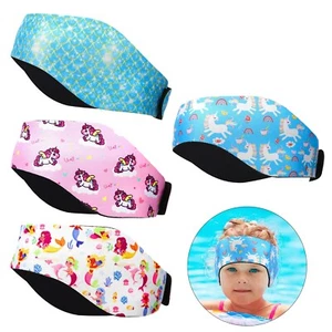 4pcs Swimming Headband for Kids, Adjustable Waterproof Swimming Ear Band Cute... - Picture 1 of 7
