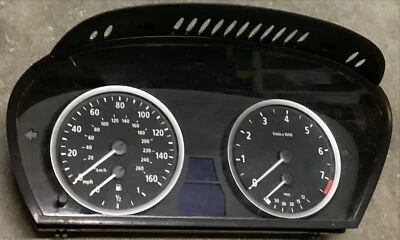 06 07 BMW 525I 530I CUADRO DE INSTRUMENTOS VELOCÍMETRO MPH TACH ODÓMETRO 62119135251 Foto 1 de 3