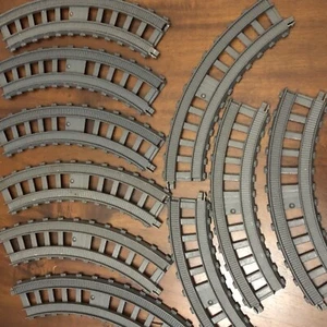 Thomas & seine Freunde TrackMaster gebogene Gleisstücke Konvolut / 10 Kurvengleise # C - Bild 1 von 8