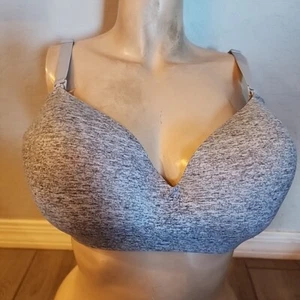 Sujetador de enfermería Soma Enbliss 38DDD inalámbrico ligeramente forrado gris - Imagen 1 de 4