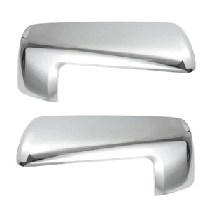 2pcs Side Mirror Cover Caps For 2019 2020-2024 Chevy Silverado/GMC Sierra Chrome - Picture 1 of 10