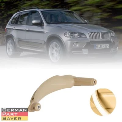TOPAZ Right Inner Door Panel Handle Pull Trim Cover For BMW E70 X5 51416969404 - Image 1 of 4
