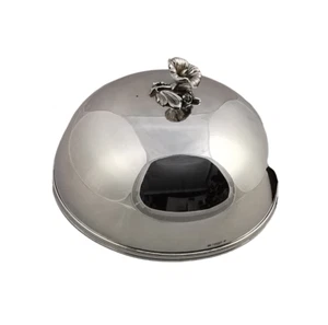 CHRISTOFLE campana di servizio placcata argento servizio cloche campana termica - Foto 1 di 7