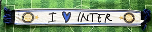 F.C. INTER Sciarpa calcio football Schal Scarf bufanda - Imagen 1 de 2