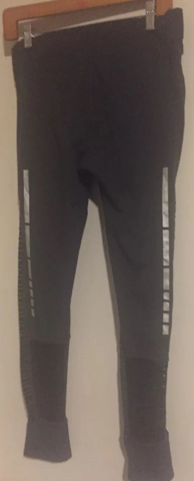 Dunlop Sport Size X-Large Activewear Performance Leggings Black Mesh Sides - Image 1 of 4