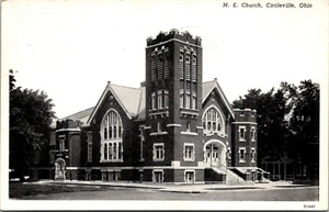 M.E. Church Circleville Ohio RPPC - Imagen 1 de 2