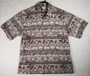 Pierre Cardin Mens Shirt Size Extra Large XL Tropical Button Up Short Sleeve NEW - Picture 1 of 10