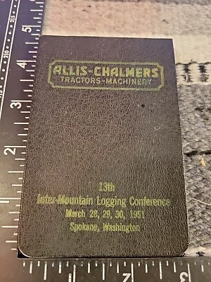 Allis Chalmers Pocket Notebook - Image 1 of 4