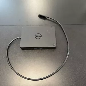 Dell K17A WD15 Docking USB-C 4K Station Thunderbolt Black (No Adapter) - Picture 1 of 8