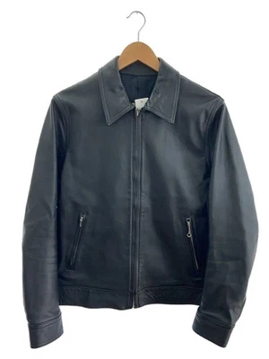 Chaqueta de cuero WACKO MARIA Bolero M cuero de vaca negra lisa 09AW LEA 03 Foto 1 de 4