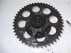 SUZUKI GSXR400 GK71B REAR SPROCKET AND CARRIER - Picture 1 of 5