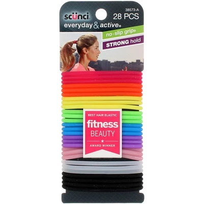 Scunci No Slip Grip Hair Tie, 28 Ct - Image 1 of 2