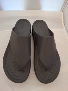 CROSS LITERIDE Black Flip Platform Women's Sandals Size 9 - Bild 1 von 9
