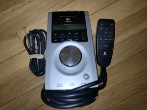 POD, REMOTE, OPTICAL CABLE ONLY Logitech Z-5500 THX Speaker System Control Unit  - Picture 1 of 2