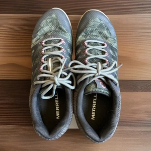 Merrell Vibram Hiking Shoes Womens 8 Antora 2 Trail Outdoor Reflective Brindle - Picture 1 of 7