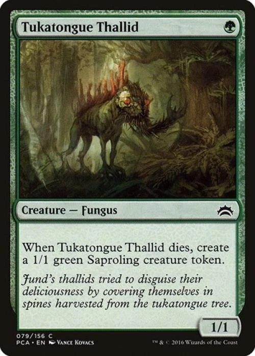Tukatongue Thallid - Light Play MTG Planechase Anthology - Image 1 of 1