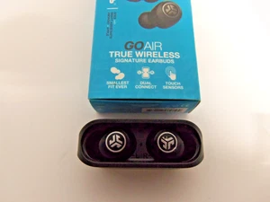 JLAB GOAIR TRUE WIRELESS Signature Earbuds Bluetooth w Charging Case - Black - Picture 1 of 8